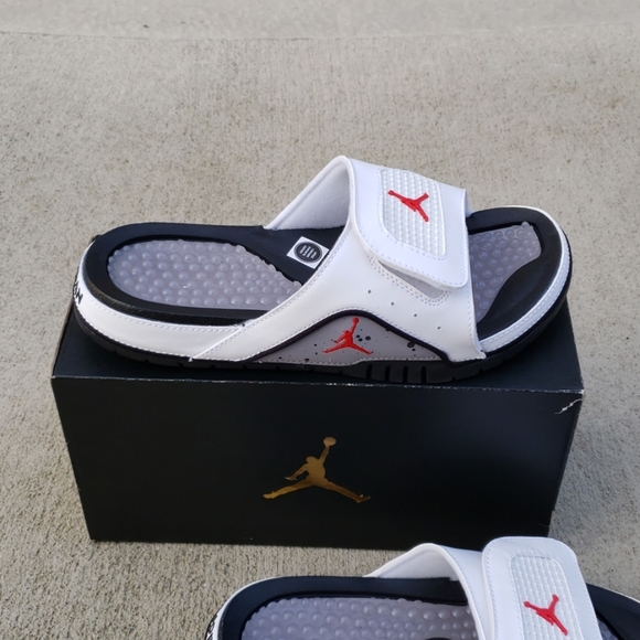 Air Jordan IV 4 Retro Hydro Sandals Slides NEW - Picture 2 of 7